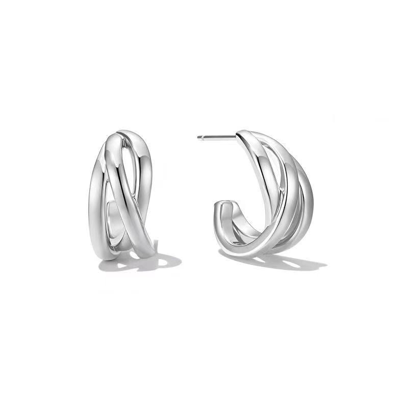 Wavy Hollowed-Out Earrings