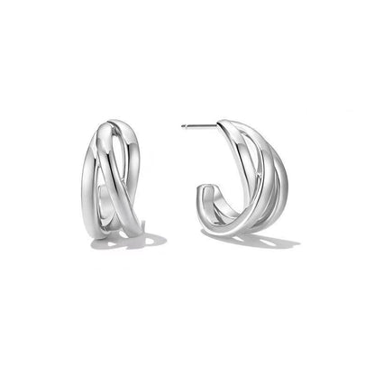 Wavy Hollowed-Out Earrings